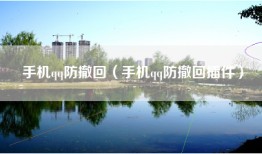 手机qq防撤回（手机qq防撤回插件）