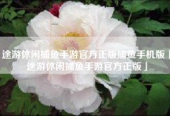 途游休闲捕鱼手游官方正版捕鱼手机版「途游休闲捕鱼手游官方正版」