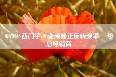 SIMEAS西门子v20变频器正反转频率 一级总经销商